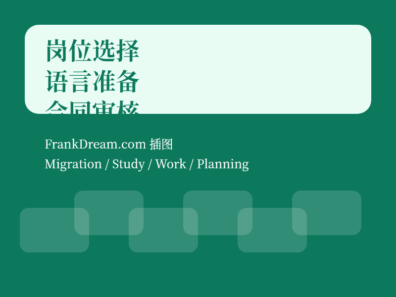 出国劳务准备重点